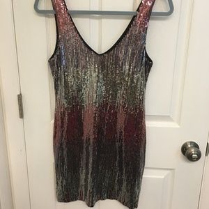 Sequin Sheath Dress/Gown Size M
